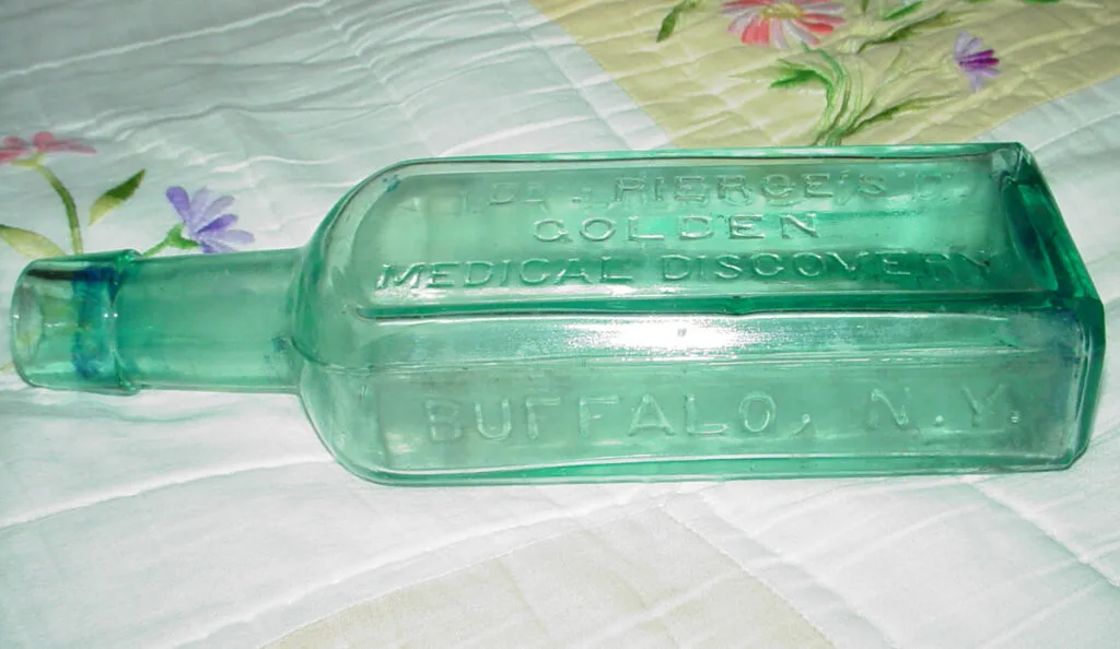 Dr. Pierce's Prescription Medicine Bottle