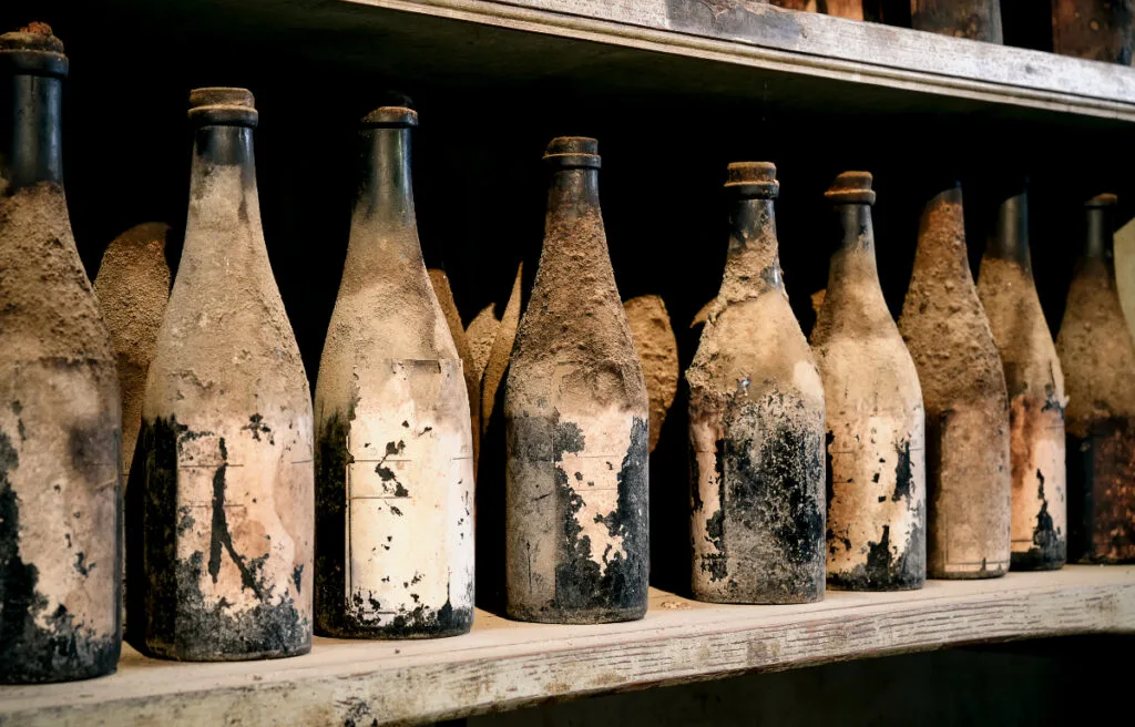 Old Antique Liquor Bottles