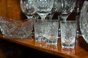 Antique Cut Glass Patterns on Glasses