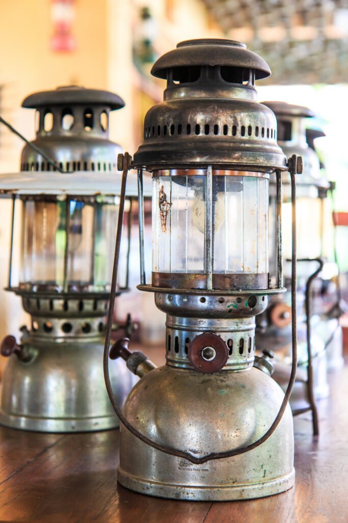 Central Draught Lamps