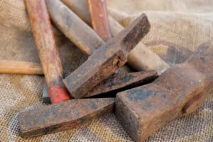 Antique hammers from the early 18th Century