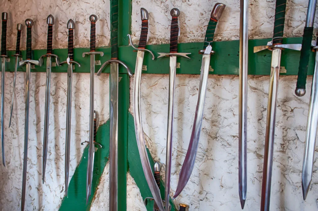 An Old and Handmade Sword Collection