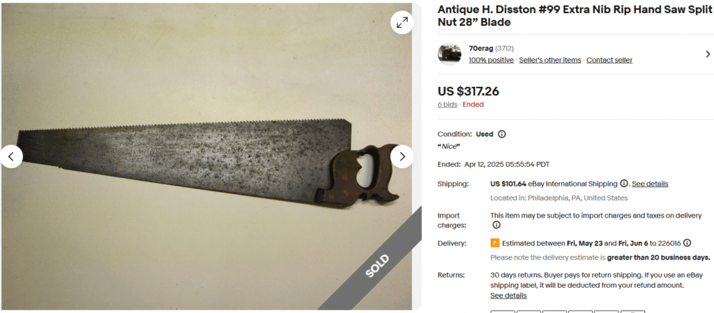 Antique Rip Saws