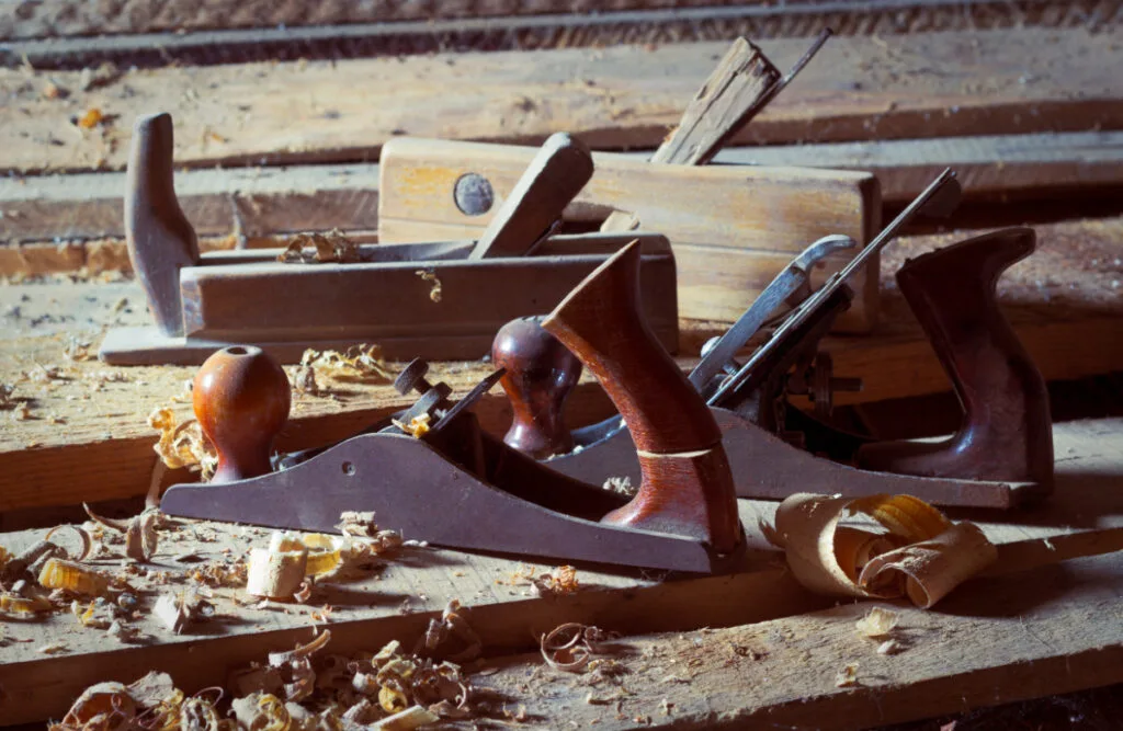 Branded Vintage Wood Planes from the 1800s