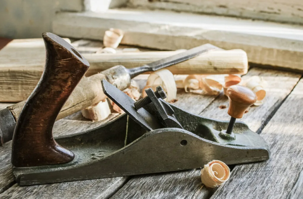 Metal Scrub Plane with an Old Make