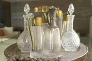 Vintage Pressed Glass Pitchers from the 1830s