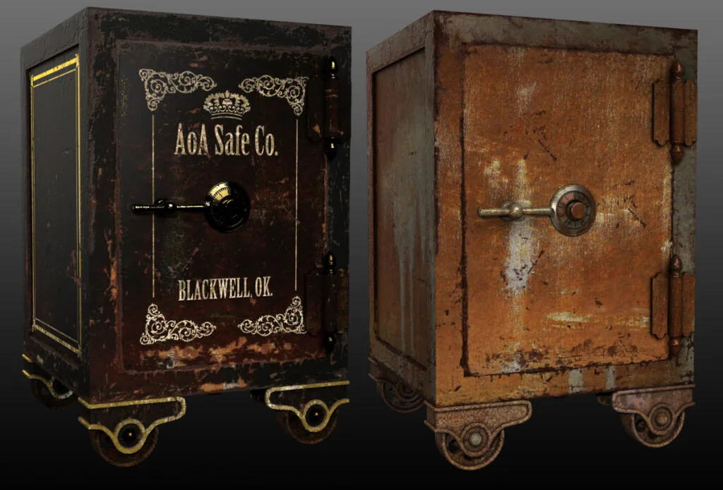 Vintage Safe’s Shape