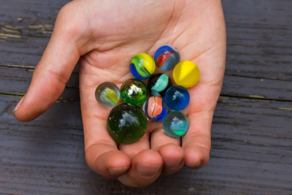 13 - 20mm Vintage Marbles