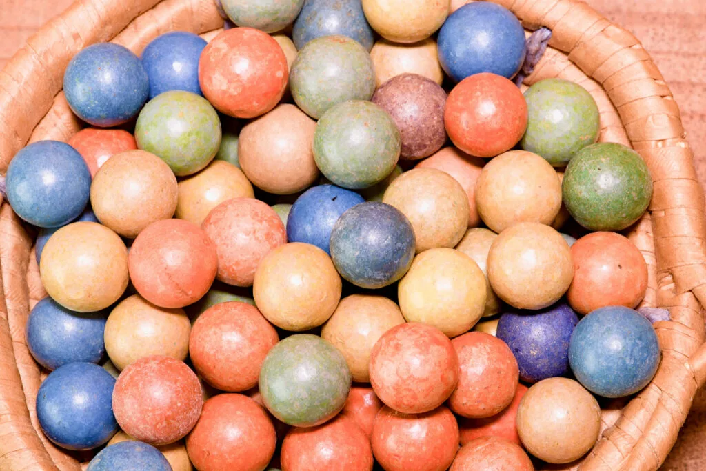 Antique Ceramic Marbles from the 1700s