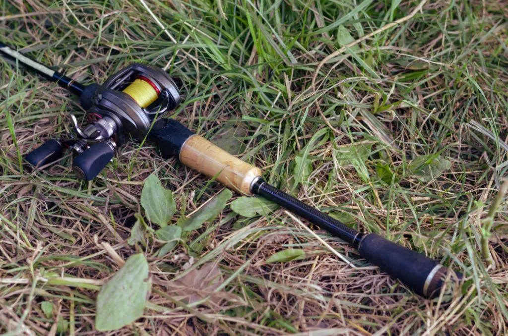Old Thin Steel Fishing Rod from the 1900s