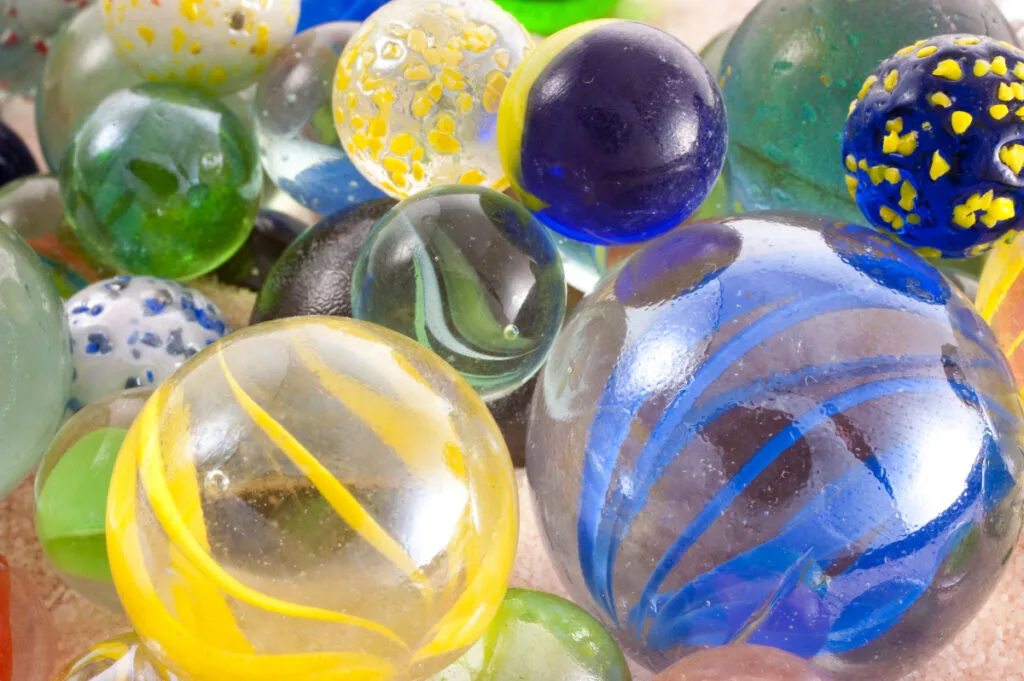 Vintage Lutz Marbles with a $80 Value