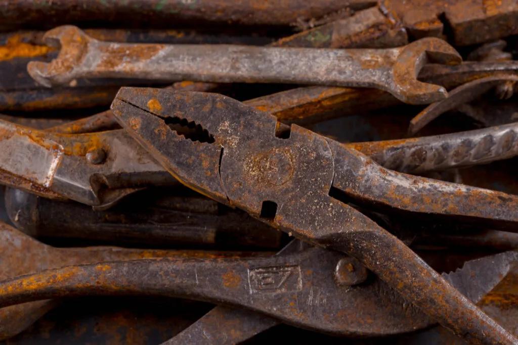 Old Slip-joint Pliers with Flexible Jaws