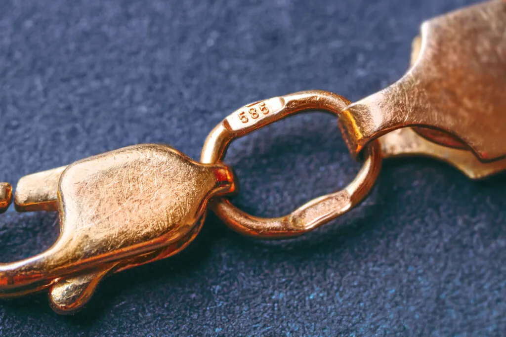 Vintage Necklace Clasp Hallmarks