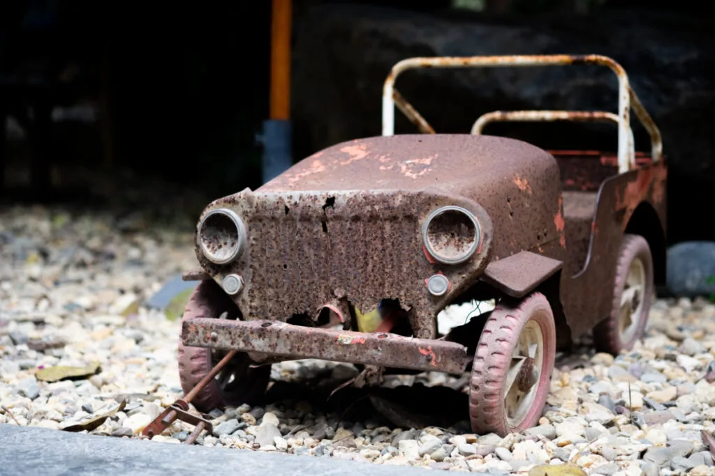Vintage Pedal Car Materials