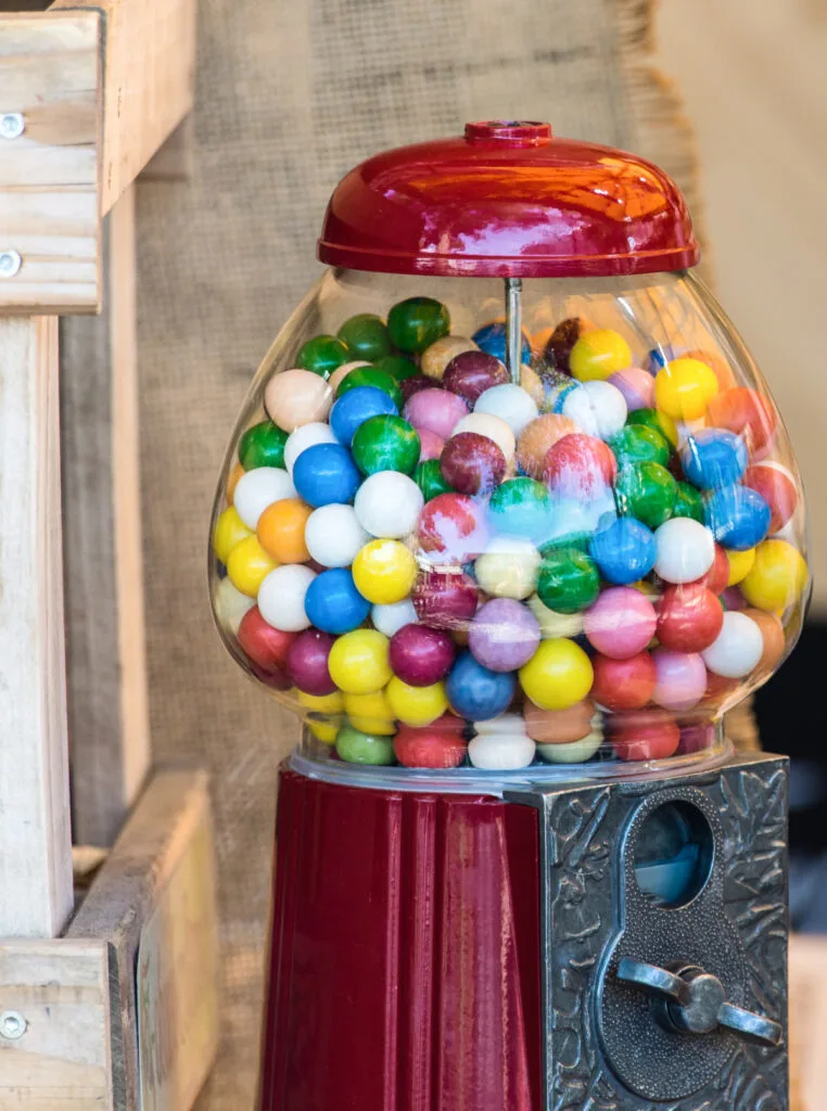 Different Types of Antique Gumball Machine Shapes