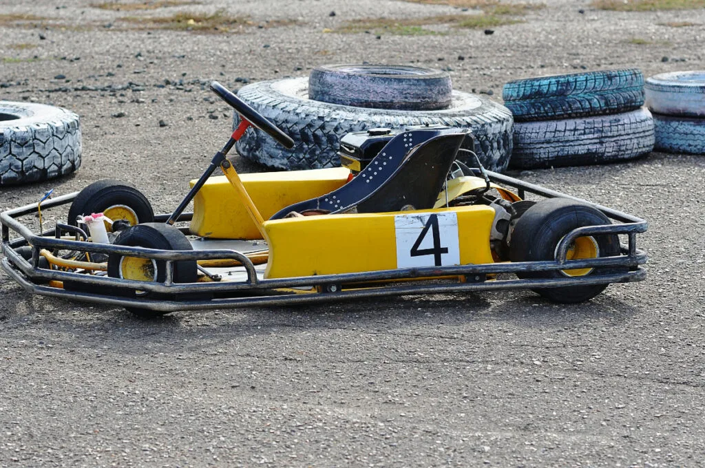 Old Go kart Tire