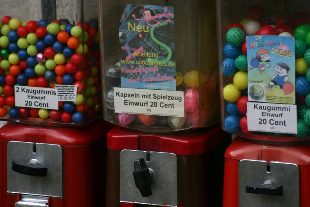 Vintage Gumball Machine Brands