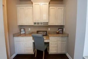 Antique Hoosier Cabinets with Pull-out Desks