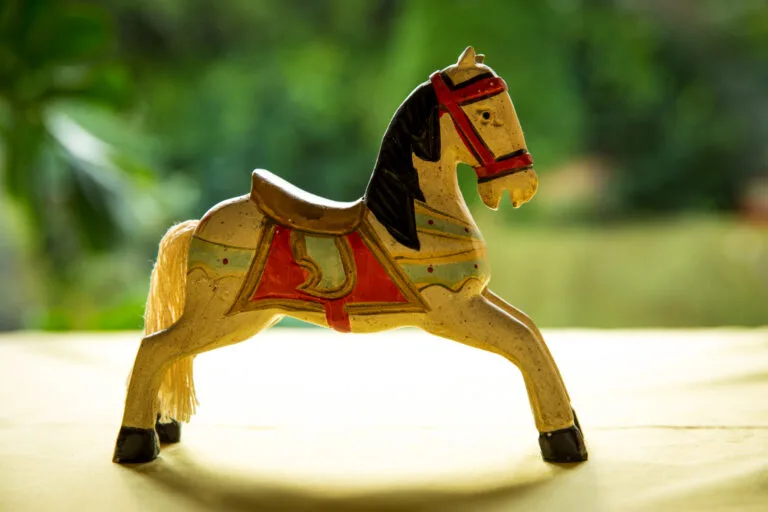 Rare Breyer Horse on Table