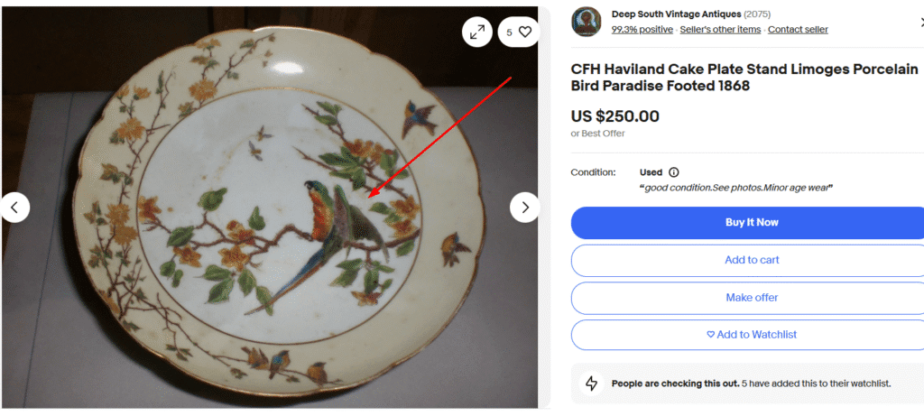 Limoges Dishes by Charles Field Haviland