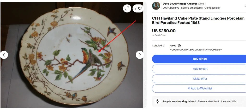 Limoges Dishes by Charles Field Haviland