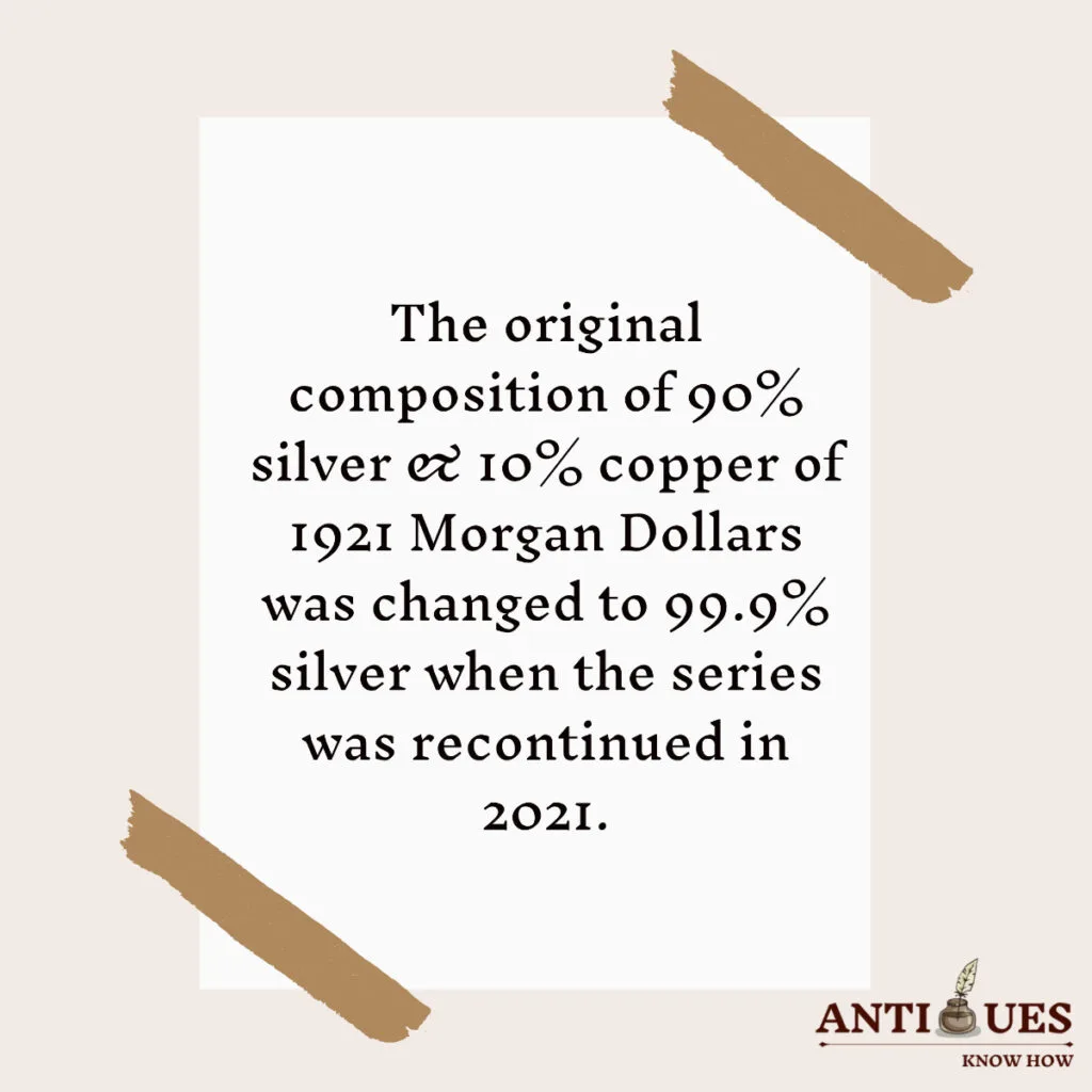 1921 Morgan Silver Dollar Value (Errors, Mint Marks, & More)