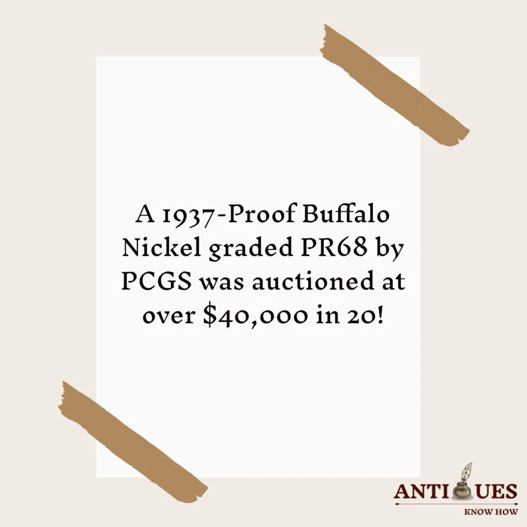 1937-Proof Buffalo Nickel Highest Price