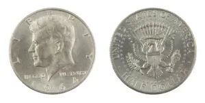 1964 Kennedy Half Dollar Obverse and Reverse
