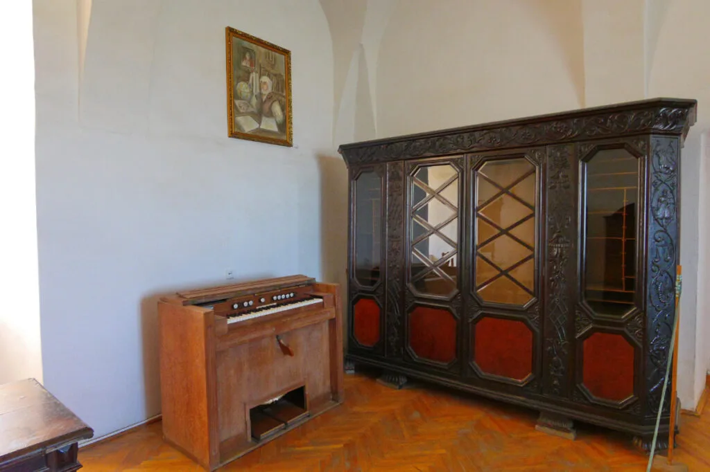 Aged Antique Wooden Armoire