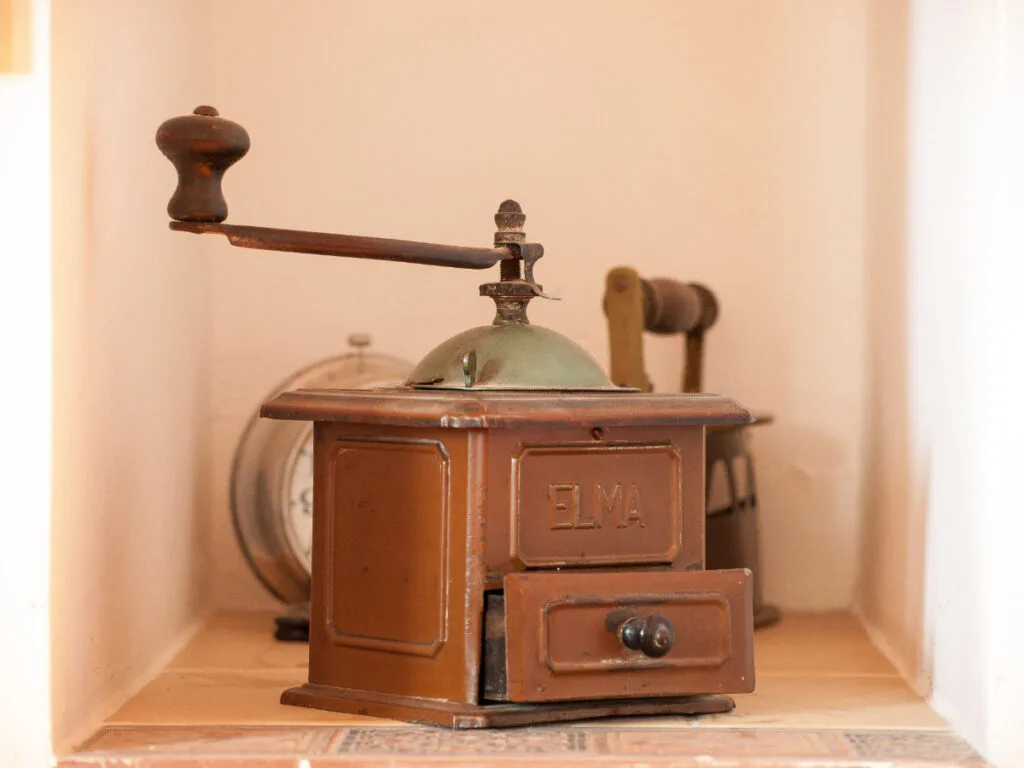 Branded Vintage Coffee Grinder
