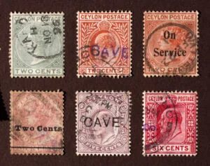 Different Old Stamps