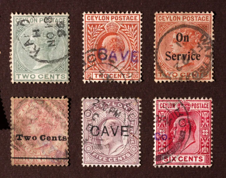 Different Old Stamps