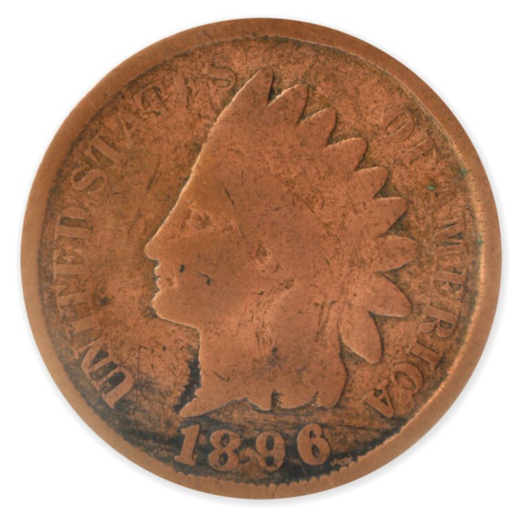 The Old 1896 Indian Head Penny