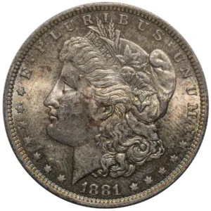 1881 Morgan Silver Dollar
