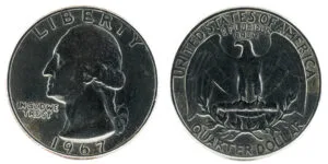 The 1967 Washington Quarter