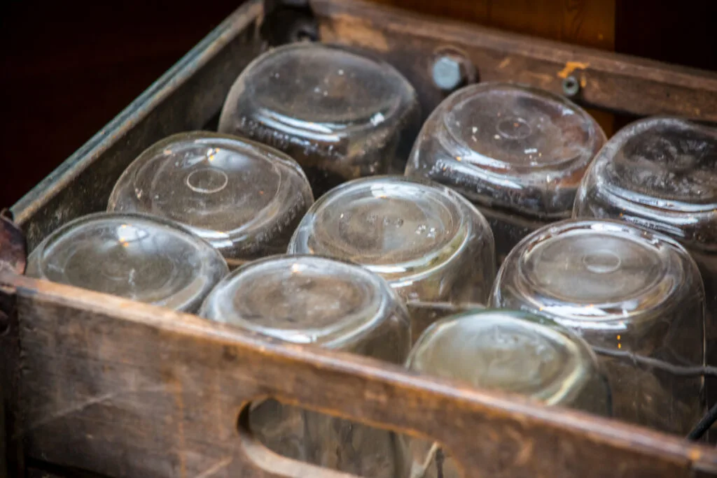 Antique Canning Jar Bottoms
