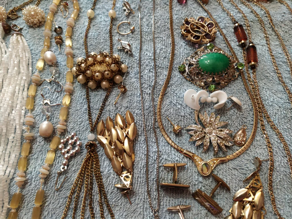 Vintage Monet Jewelry Materials