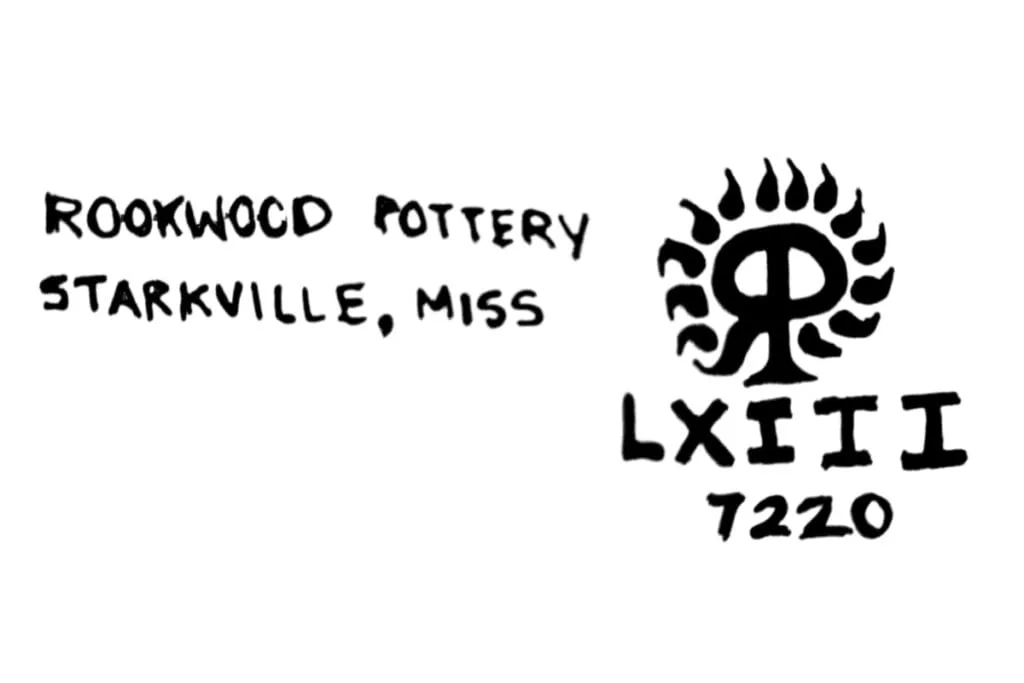 1960 - 1967 Rookwood Pottery Relocation Mark