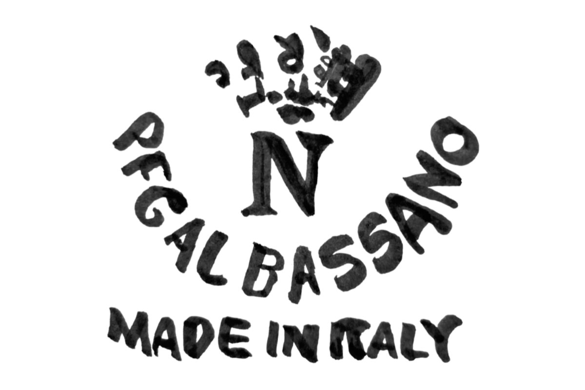 1972 - 1995 Bassano Pottery Embossed Logo