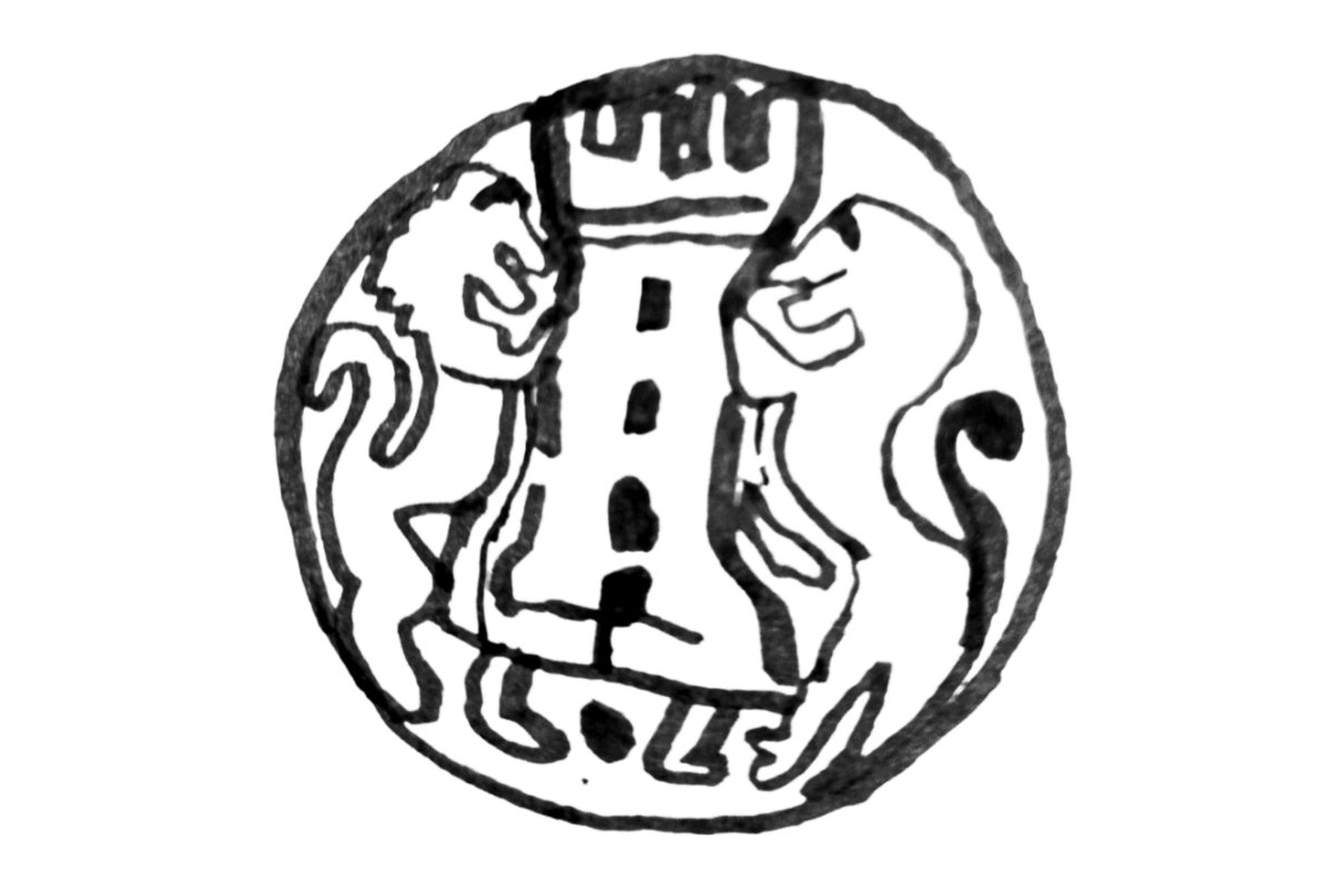 Bassano Pottery Two-Lion Mark