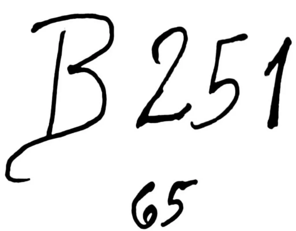Meissen Porcelain Model Number Marks
