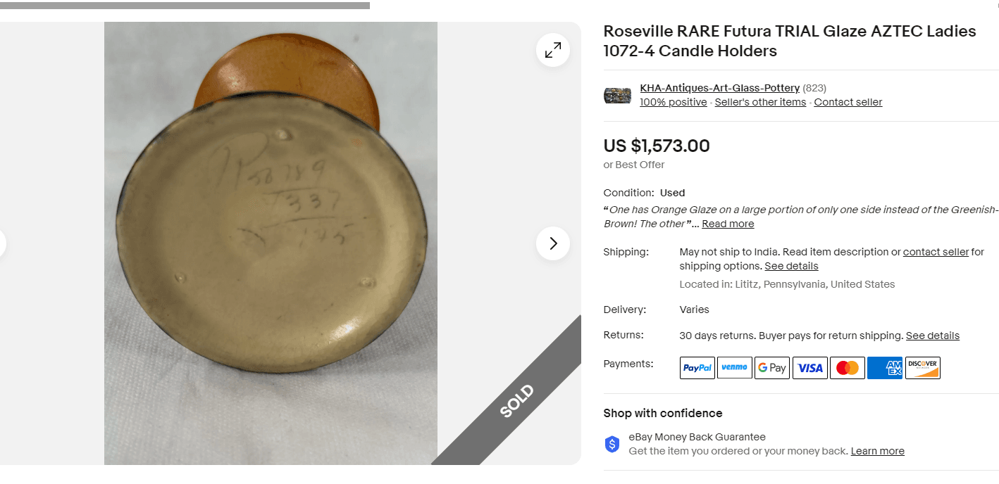 Roseville Pottery Value Guide (Identifying Marks & Prices)