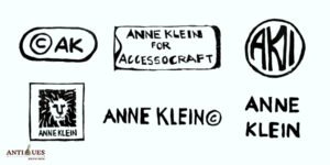 Vintage Anne Klein Jewelry Marks Chart