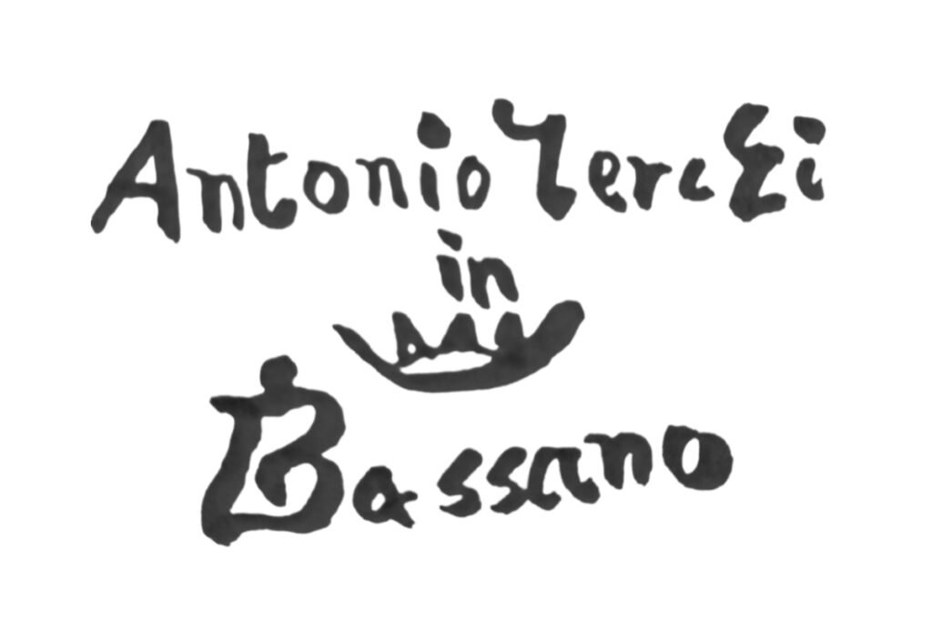 Vintage Bassano Ceramic Makers Mark