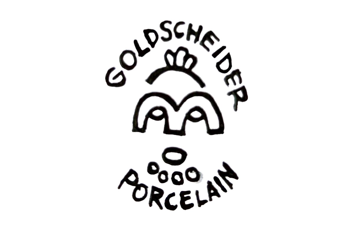 1885 - 1917 Goldscheider Face Mark