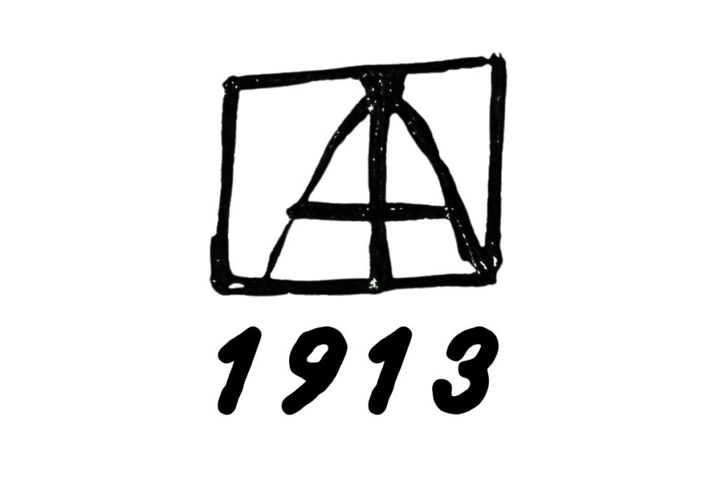 1913 - 1919 Van Briggle Pottery Year Mark