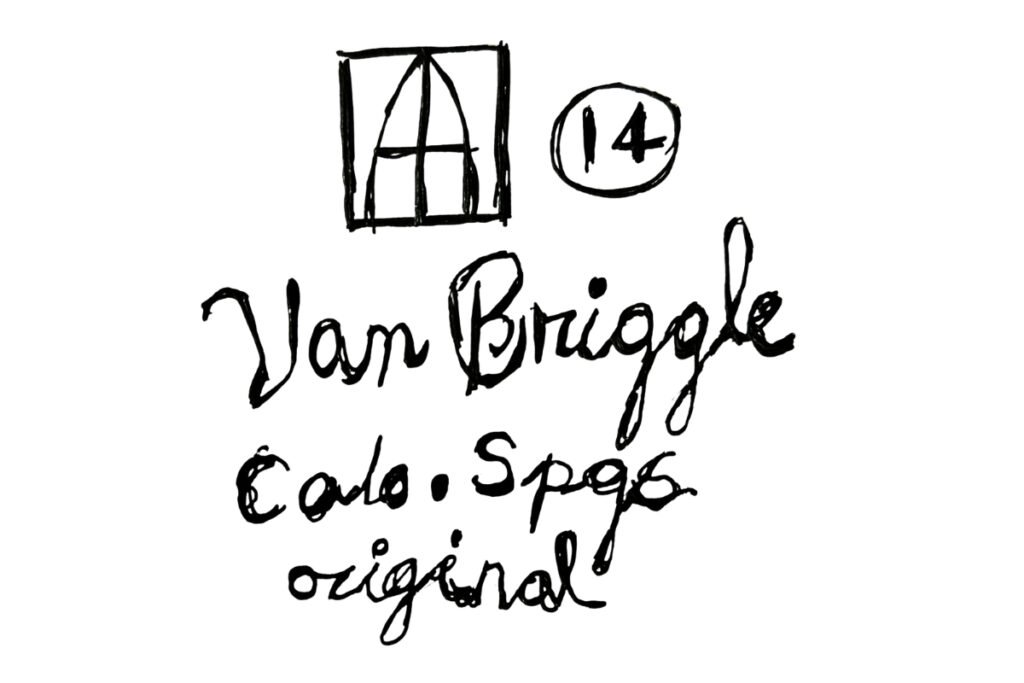 1930 - 1960 Van Briggle Pottery Original Mark