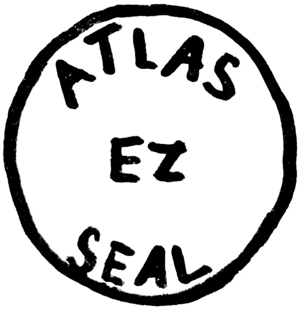 Atlas E-Z Seal Mason Jar Logo
