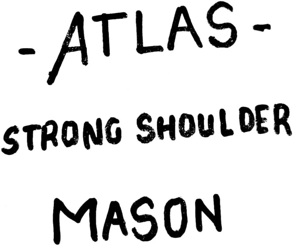 Atlas Strong Shoulder Mason Jar Logo