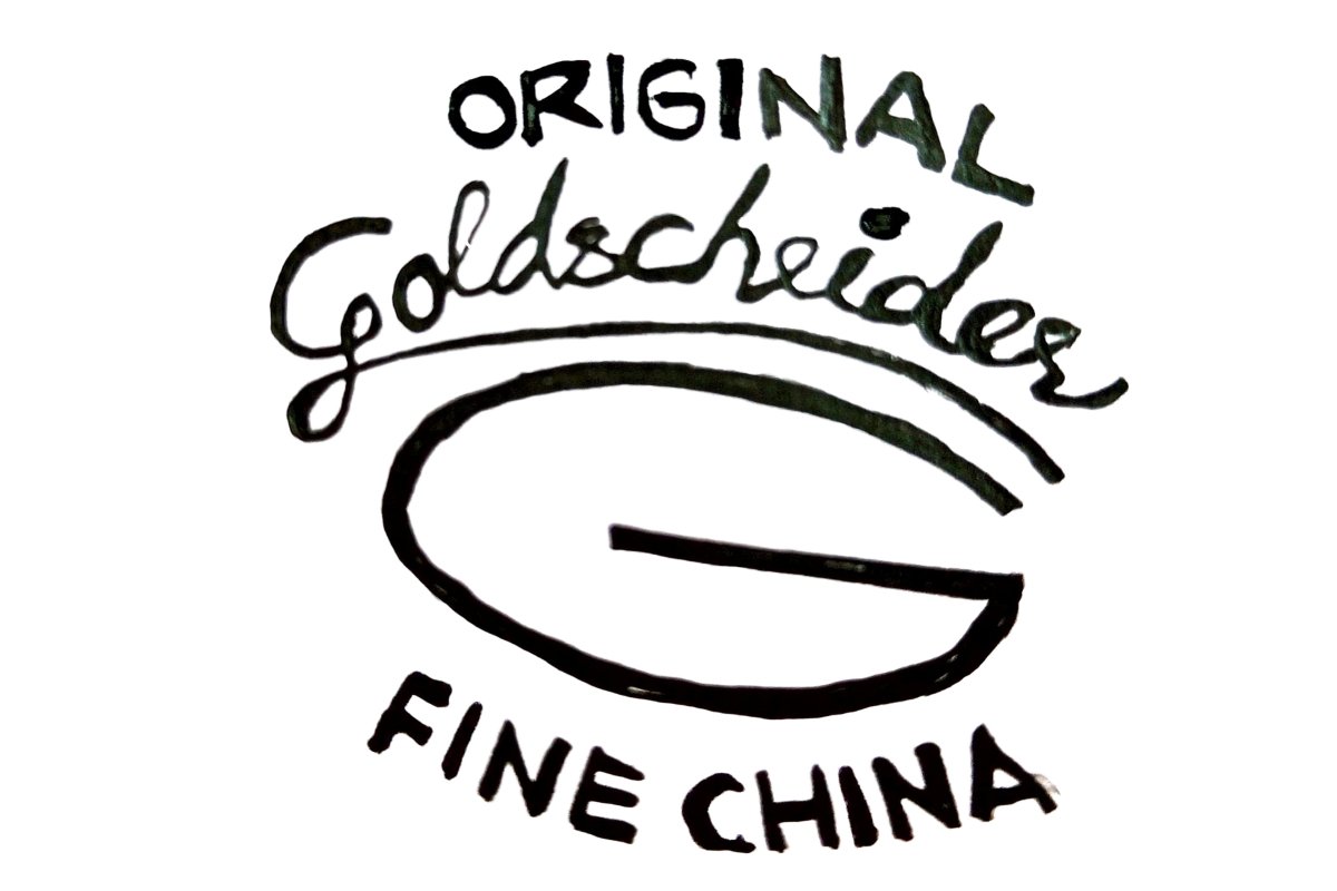 Goldscheider Fine China Mark in 1960